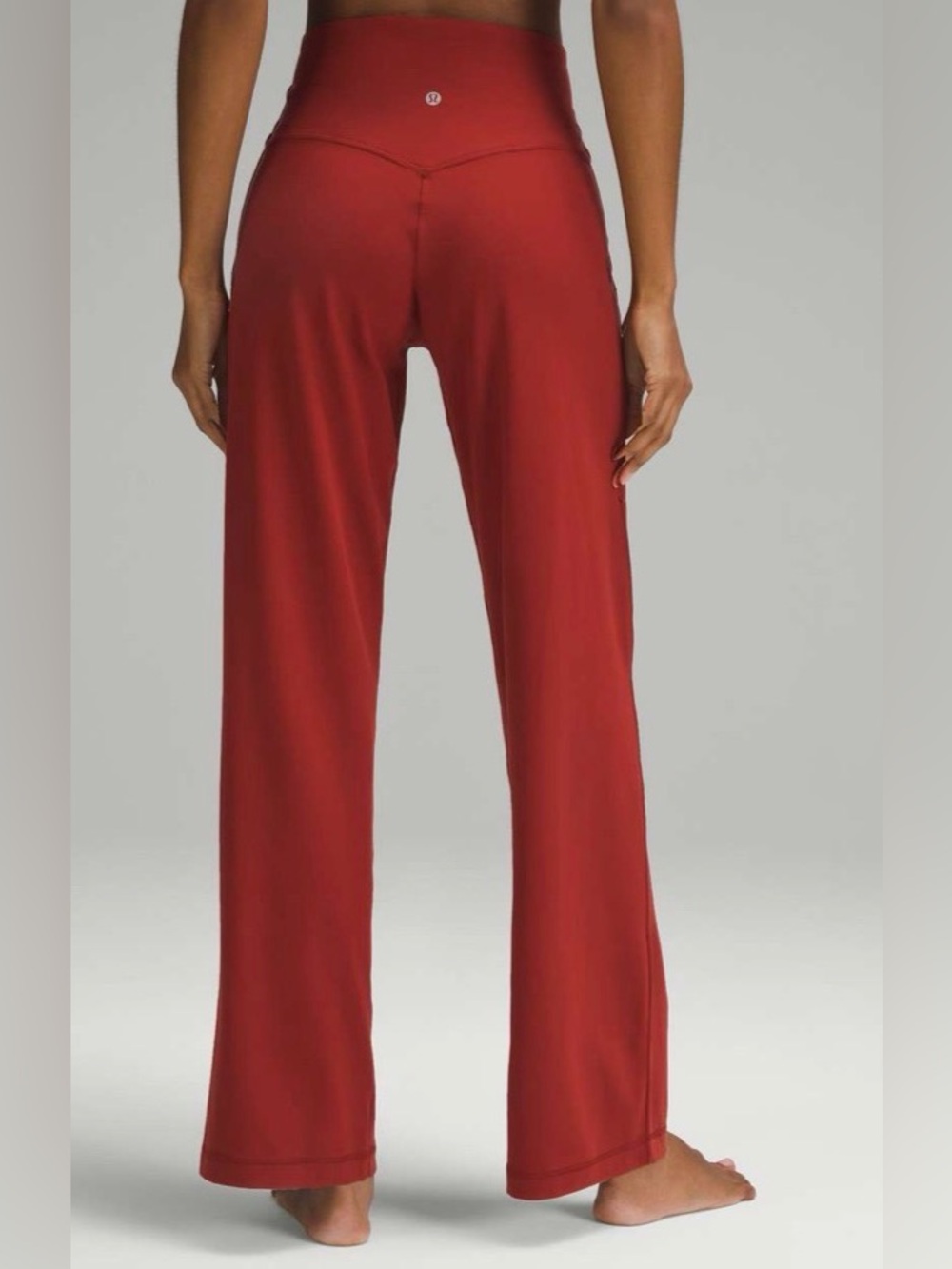 Lululemon Align High-Rise Wide-Leg Pant *Short Terra Orange 2023, Sz 6